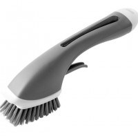 Kitchen non-slip long-handled brush, sink gap cleaning brush, tile brush cleaning tool